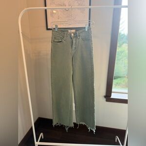 Classic Olive Women's Straight Leg Jeans